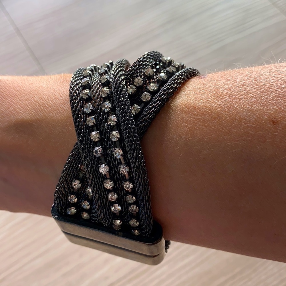GUESS magnetic rhinestone bracelet - Picture 4 of 5